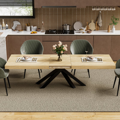 Thanna Trestle Extendable Dining Table