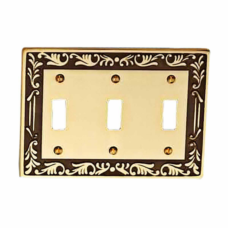 Victorian 3-Gang Triple Toggle Wall Plate