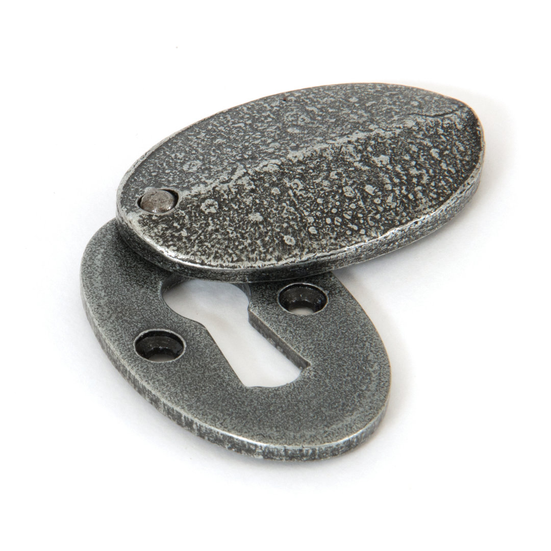 From The Anvil 33664 Pewter Oval Escutcheon & Cover - Image 4
