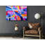 Impression sur toile de formes abstraites colorées, décoration murale moderne pour la maison et le bureau-2052303072