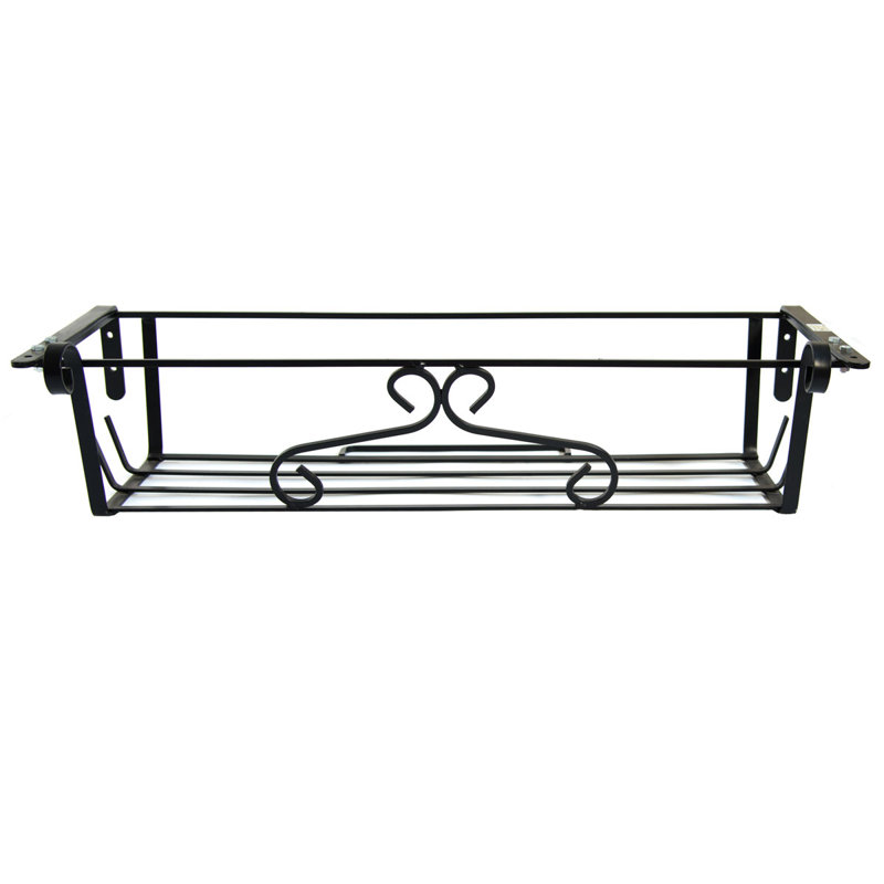 Princeville Metal Railing Planter