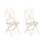 Foldable Outdoor Patio Dining Side Chair