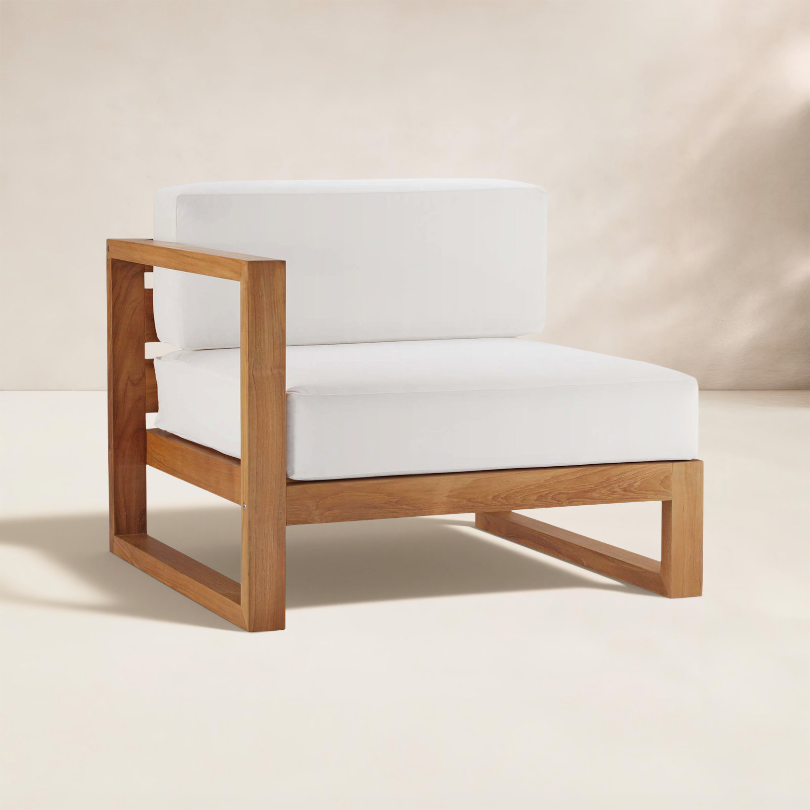 Upland Teak Patio Lounge Chair