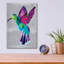 Epic Art «Hummingbird» par Artpoptart, verre acrylique «Hummingbird» par Artpoptart-101613652