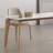 Simple Durable Rock Slab Ash Dining Table Set-105913033