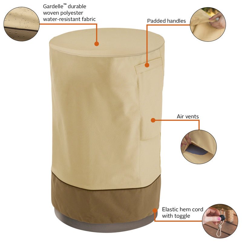 The Twillery Co.® Paulding 12.5'' W x 12.5'' D Grill Cover