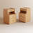 Aevah Soild Wooden Nightstand with Raised-Edge Top, Sliding Shelf, Cable Hole & Skirting Board Space-559546528-559546589