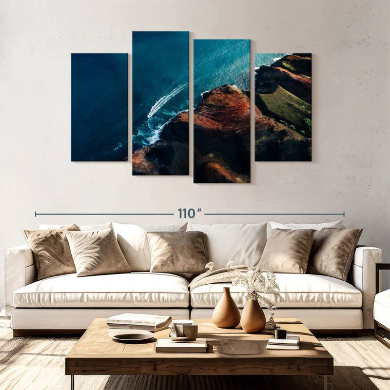 Gillard Kauai Island, 54" H x 84" W