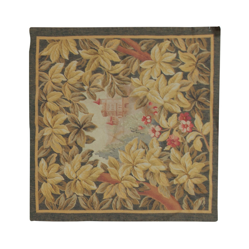 Hand-Knotted High-Quality Yellow/Pink/Gray Area Rug