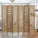 Rosheena 67'' H Solid Wood Folding Room Divider