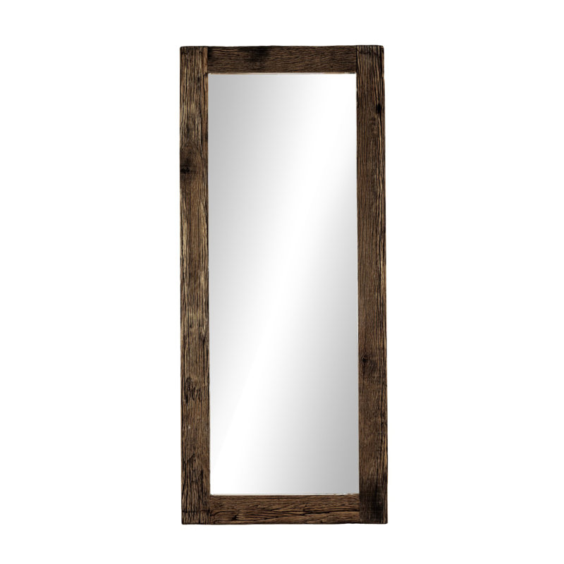 Gridley Solid Wood Floor Mirror