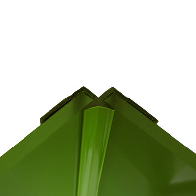1.2" x 96" Wall Paneling in Green
