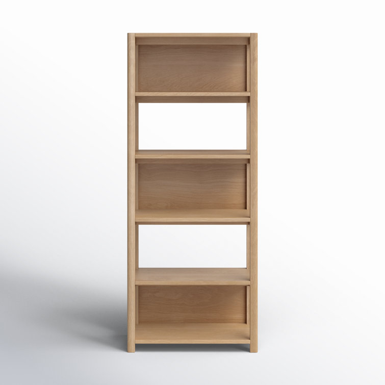 Versa 77'' H x 31.5'' W Solid Wood Standard Bookcase