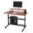 40" L Height Adjustable Computer Table with Hutch-62936335