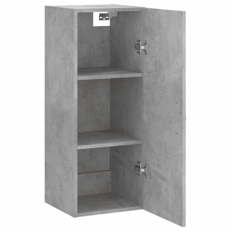 Nahshunn 1 - Door Accent Cabinet, Concrete Grey