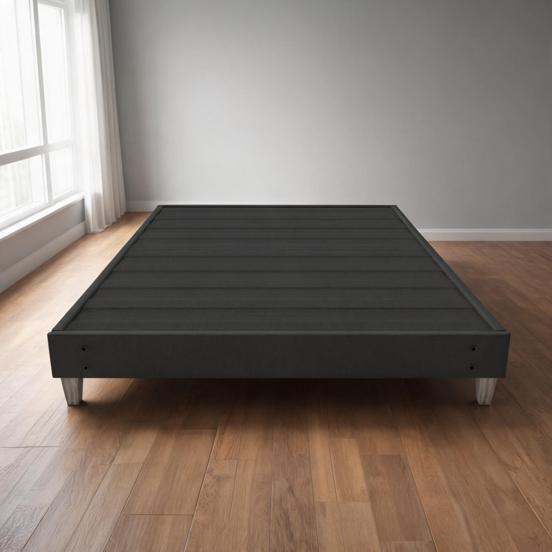 Base de lit tapissier pour lit grand classique sans outil à installation rapide
