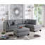Canapé modulaire réversible 3 pièces avec canapé et repose-pieds en tissu-1688240042-1688240043