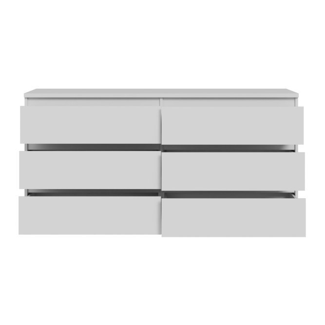Dennette 154cm 6 Drawer Chest