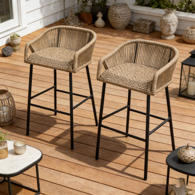 Tabouret de bar pour l'extérieur