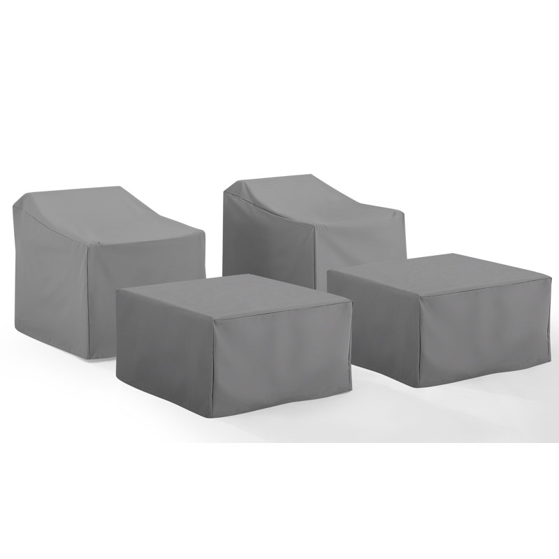 Outdoor Conversation Set Cover, Gray