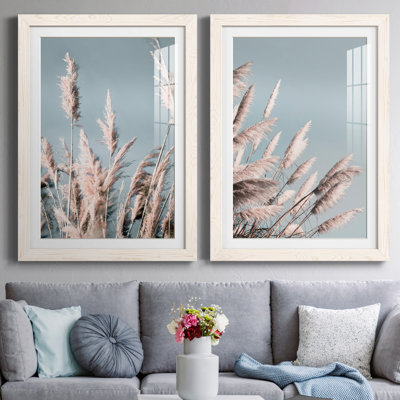 " Pretty Pampas I " 2 - Pieces