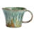 Cleante Stoneware Mug Set with Rust Finish, Multicolor, Set of 3