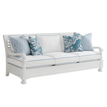 Azriah Charles of London Sofa Wade Logan Upholstery Color: Silver Gray