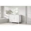 Meuble-lavabo 48 po avec lavabo, 2 portes et 8 tiroirs, système de fermeture en douceur, design classique, blanc-128990554