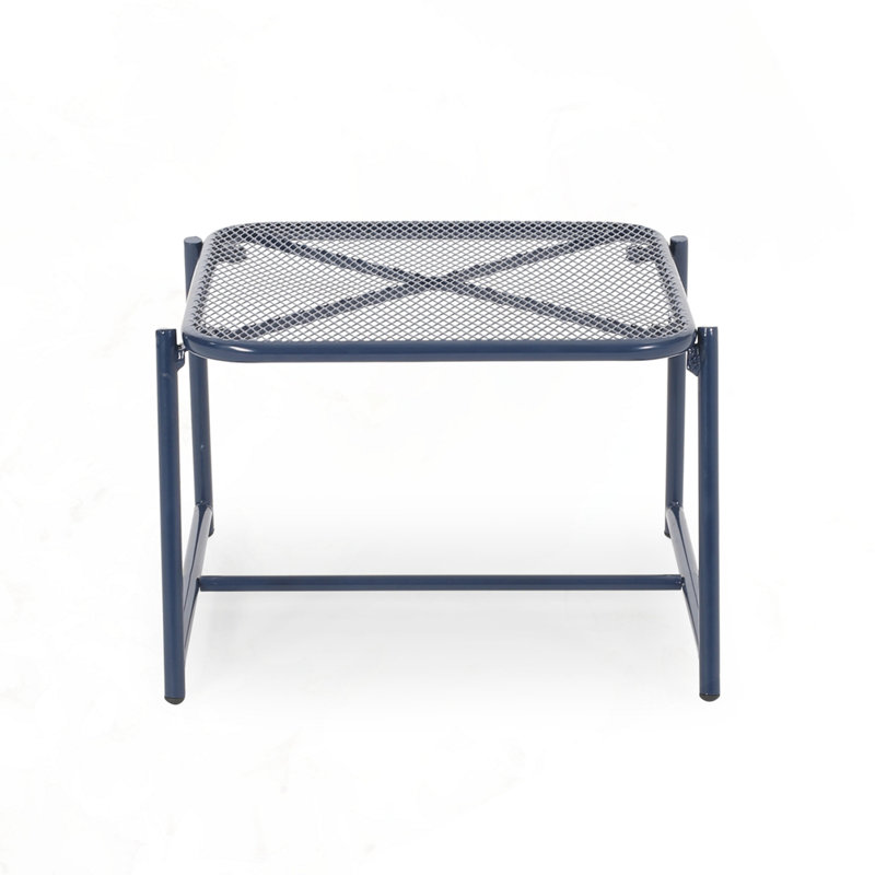 Table d'appoint d'extérieur pour patio, Marine, H 13,25 po x l 18 po x P 19,5 po