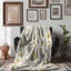 Soft Botanicals - Couverture sherpa de qualité supérieure 1 pièce-101983757