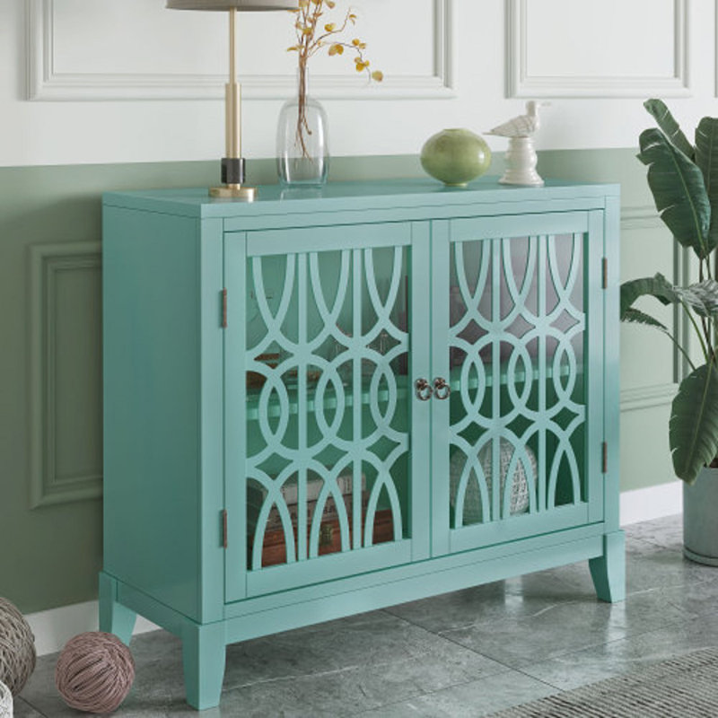 Armoire d'appoint 2 portes, Menthe