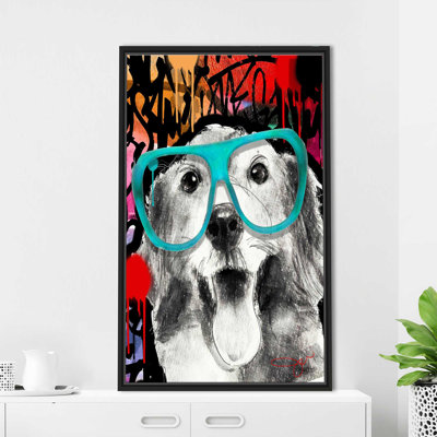 Golden Retriever (Vertical) par By Jodi - impression