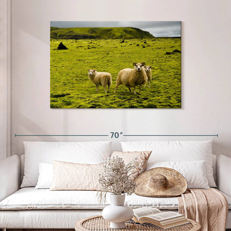 Crowle Icelandic Sheep, 30" H x 45" W