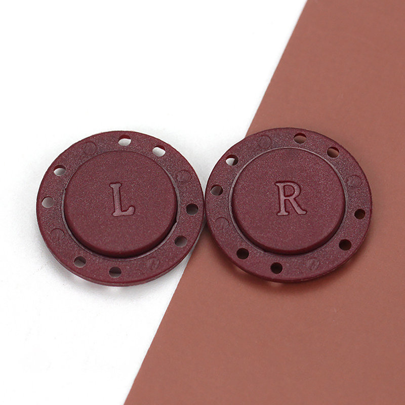 Bouton rond d'aspiration magnétique à boutons cachés
