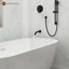 Calliope Retro Complete Shower System with Rough-in Valve-79731934
