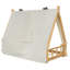 Lit simple avec tente et lumière-910716942-910716941