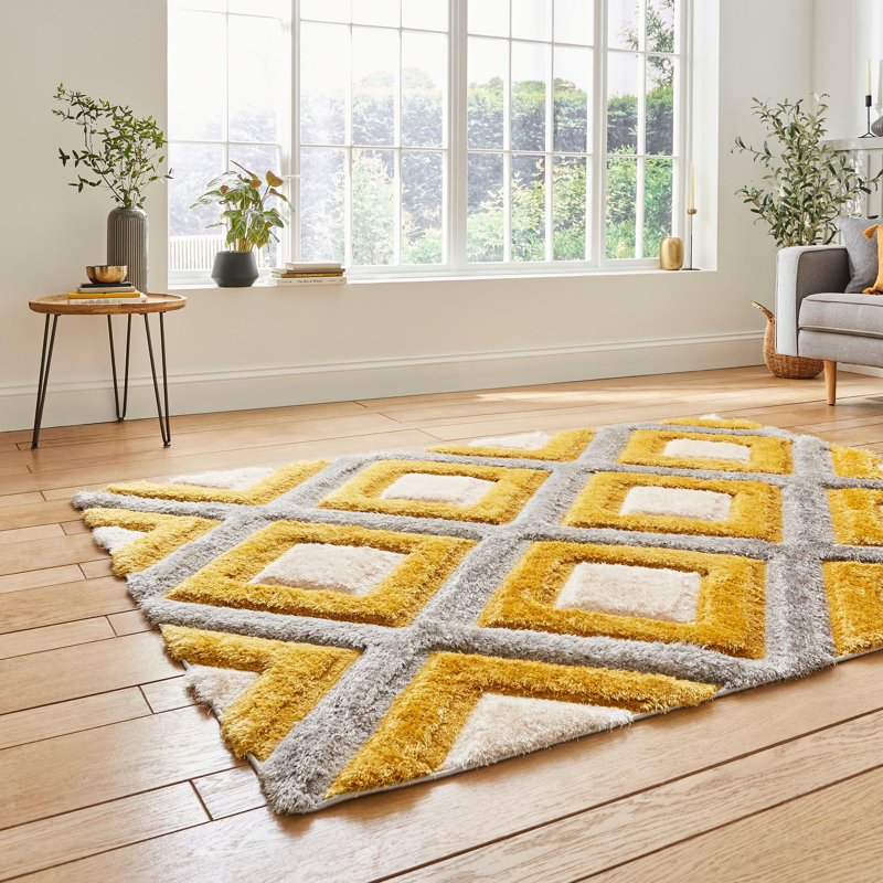 Olympia area rug Machine Woven Rectangle Grey, Rectangle 160 x 220cm