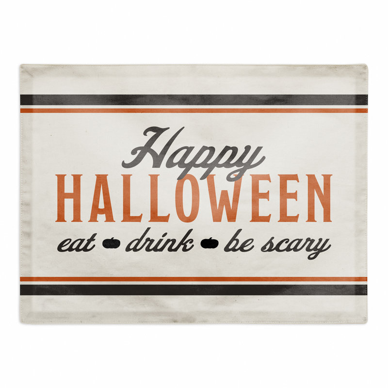 Napperon Eutaw Happy Halloween 14 "