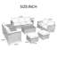 Ensemble de canapé modulaire d'extérieur 10 pièces-1525960866-1525960863