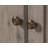 Brunoy 5 Shelf Bookcase W/Doors Pm-110571562