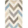 Sanyla Hand Tufted Wool Chevron Rug
