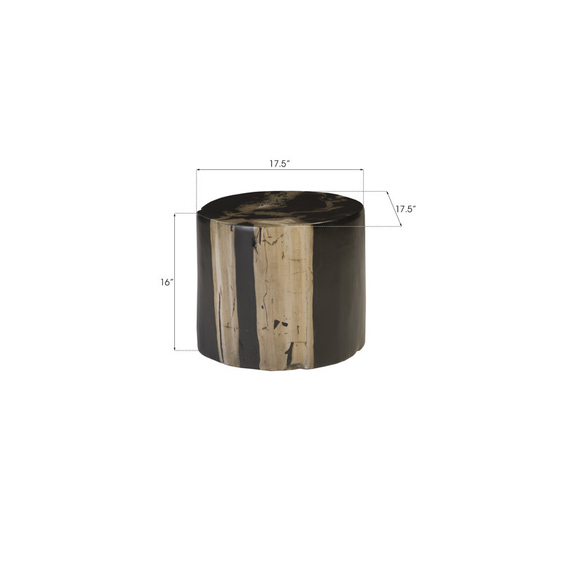 Cast Naturals Resin Decorative Stool