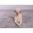 Tan Laying Labrador Life Size Statue