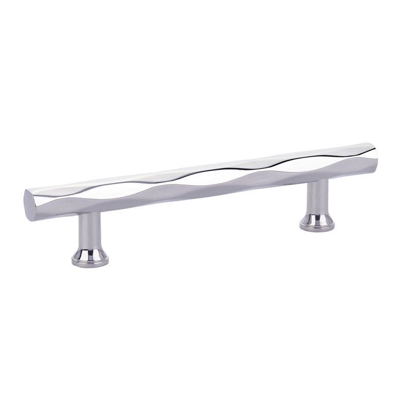 Tribeca 6" Center to Center Bar Pull, Polished Chrome, 4"
