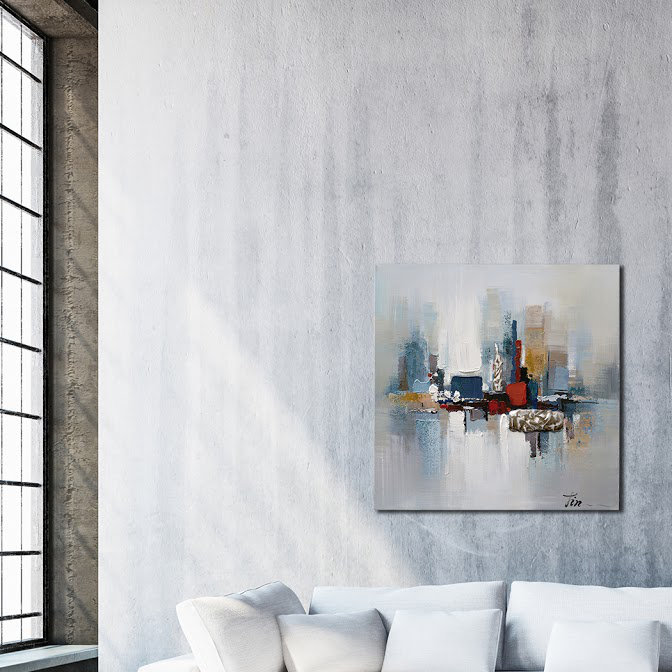 «Romance-2», reproduction de peinture à l'huile sur toile tendue