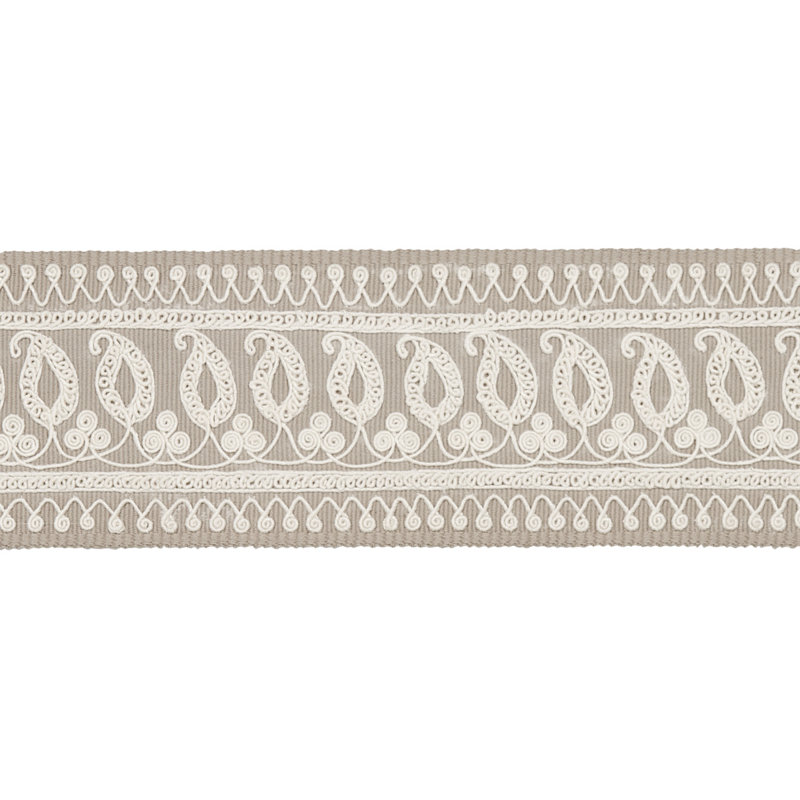 Schumacher x Mary McDonald Paisley Embroidered Tape