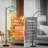 Arc Floor Lamp with Adjustable Lampshade Venice Beach Skate Park White Standing Lamp 3 Color Temperatures Dimmable Tall Pole Lamp with Foot Switch for Bedroom