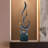 Blue+Gray+Green Free Form Copper+Marble Decorative Object