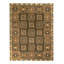 Scandinavian Wool Geometric Area Rug-2114602028
