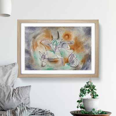 Howling Dog by Paul Klee - Picture Frame Painting